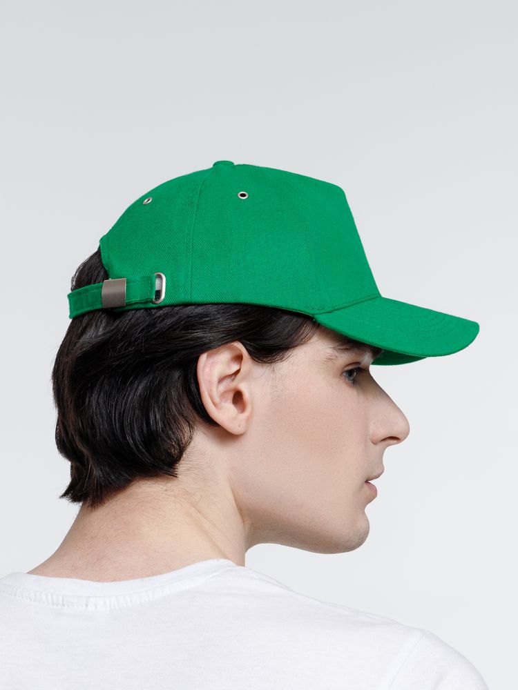 Бейсболка Standard, зеленая — изображение 6