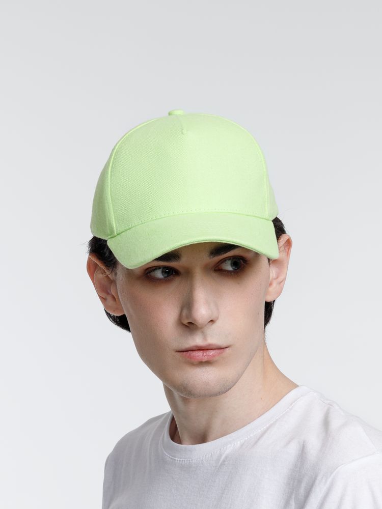 Бейсболка Standard, светло-зеленая — изображение 5