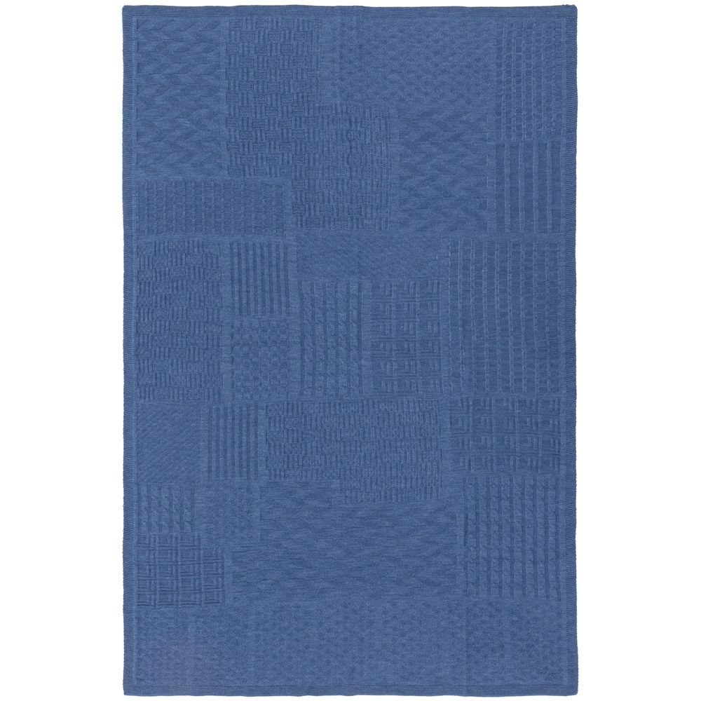 Плед Snippet, синий меланж (джинс) — изображение 2