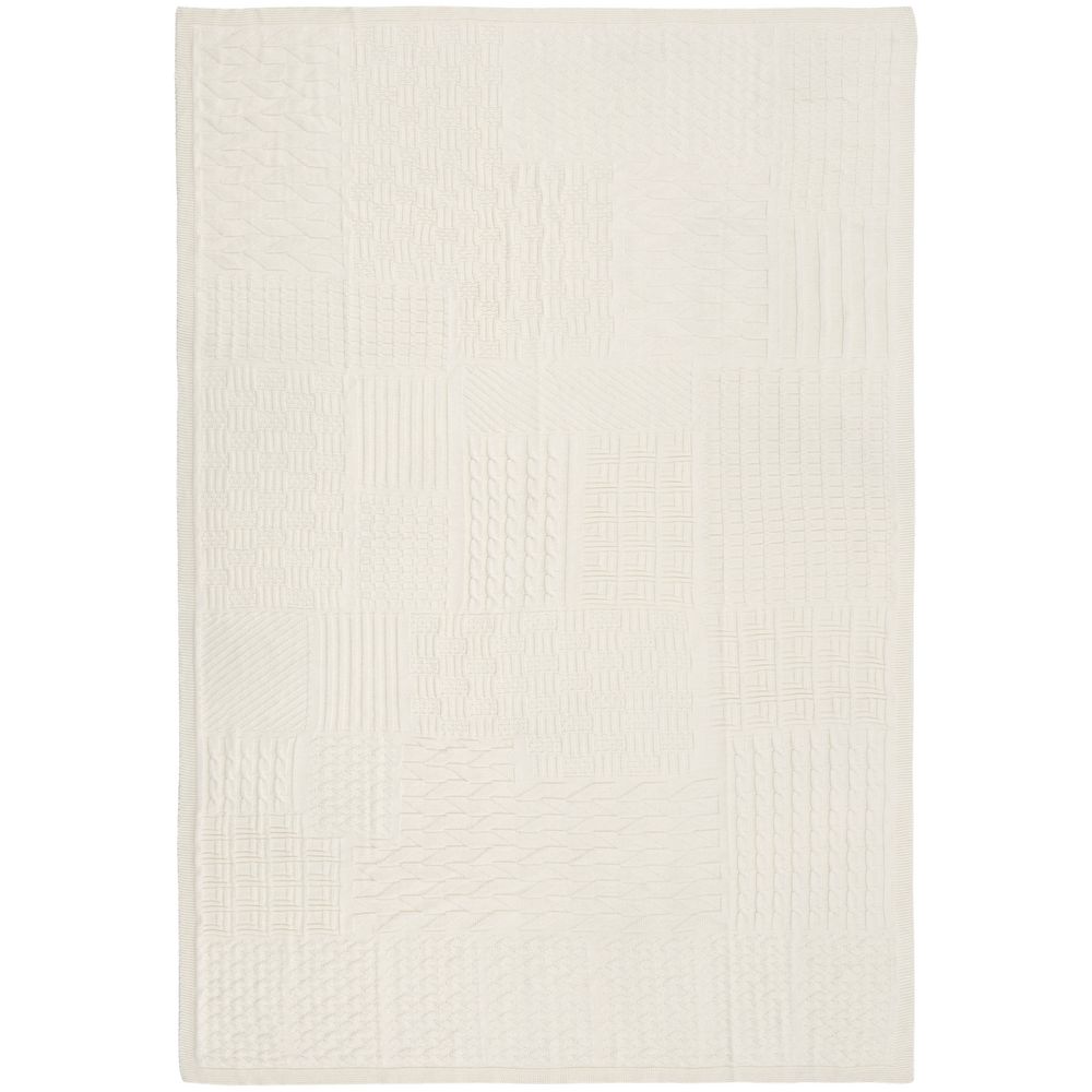 Плед Snippet, молочно-белый — изображение 2