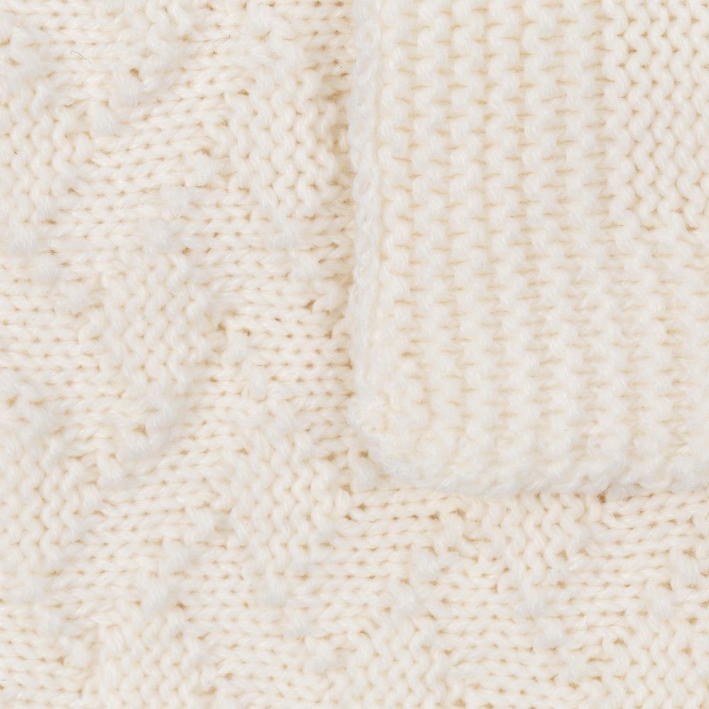 Плед Snippet, молочно-белый — изображение 4