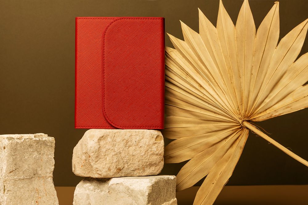 Ежедневник Clappy Mini, недатированный, красный — изображение 8