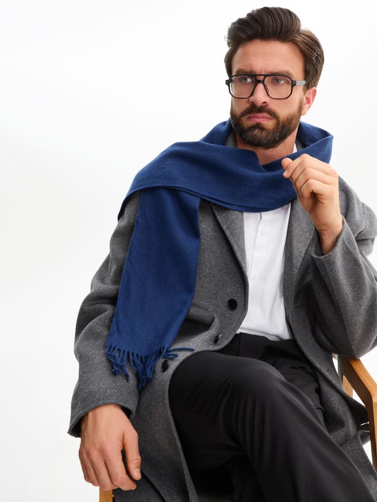 Шарф Noble, ярко-синий — изображение 2