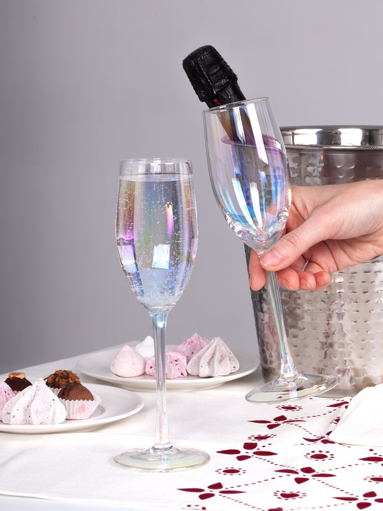 Набор из 2 бокалов для шампанского Perola — изображение 5