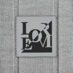 Лейбл светоотражающий Tao, L, серый