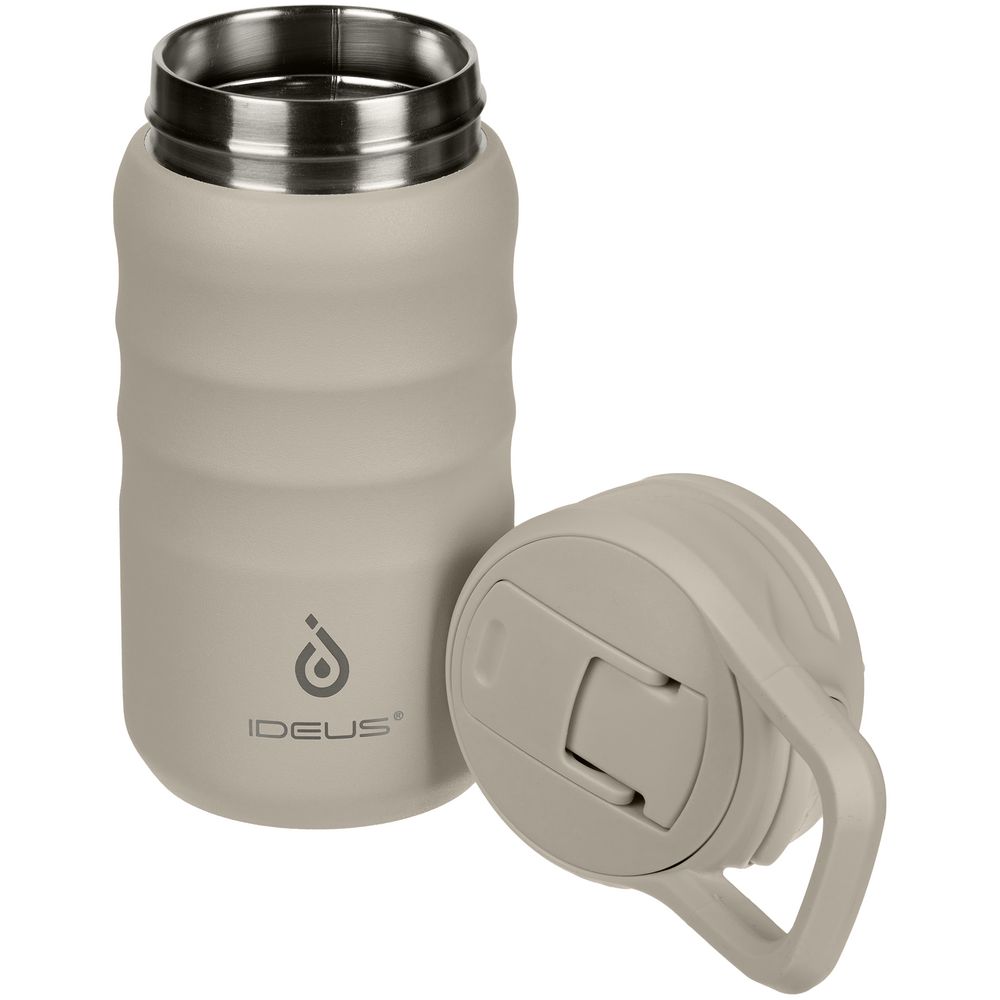 Термобутылка Fujisan 2.0, серая — изображение 4