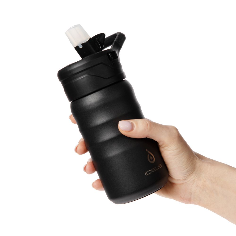 Термобутылка Fujisan 2.0, черная — изображение 9