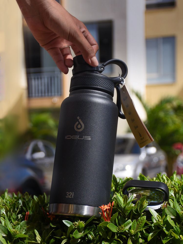 Термобутылка Fujisan XL 2.0, черная — изображение 14