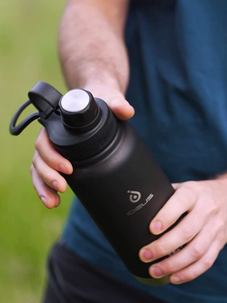 Термобутылка Fujisan XL 2.0, черная — изображение 12