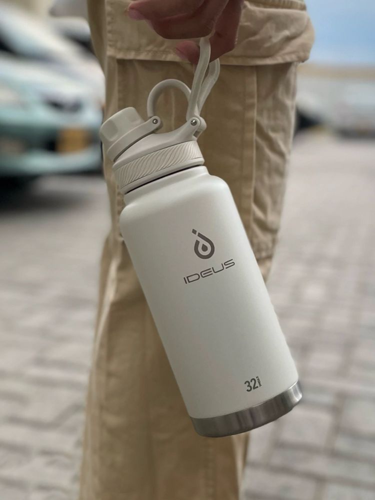 Термобутылка Fujisan XL 2.0, белая (молочная) — изображение 12