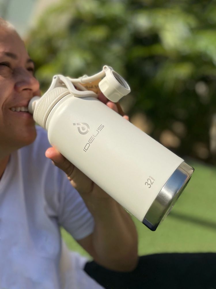 Термобутылка Fujisan XL 2.0, белая (молочная) — изображение 14