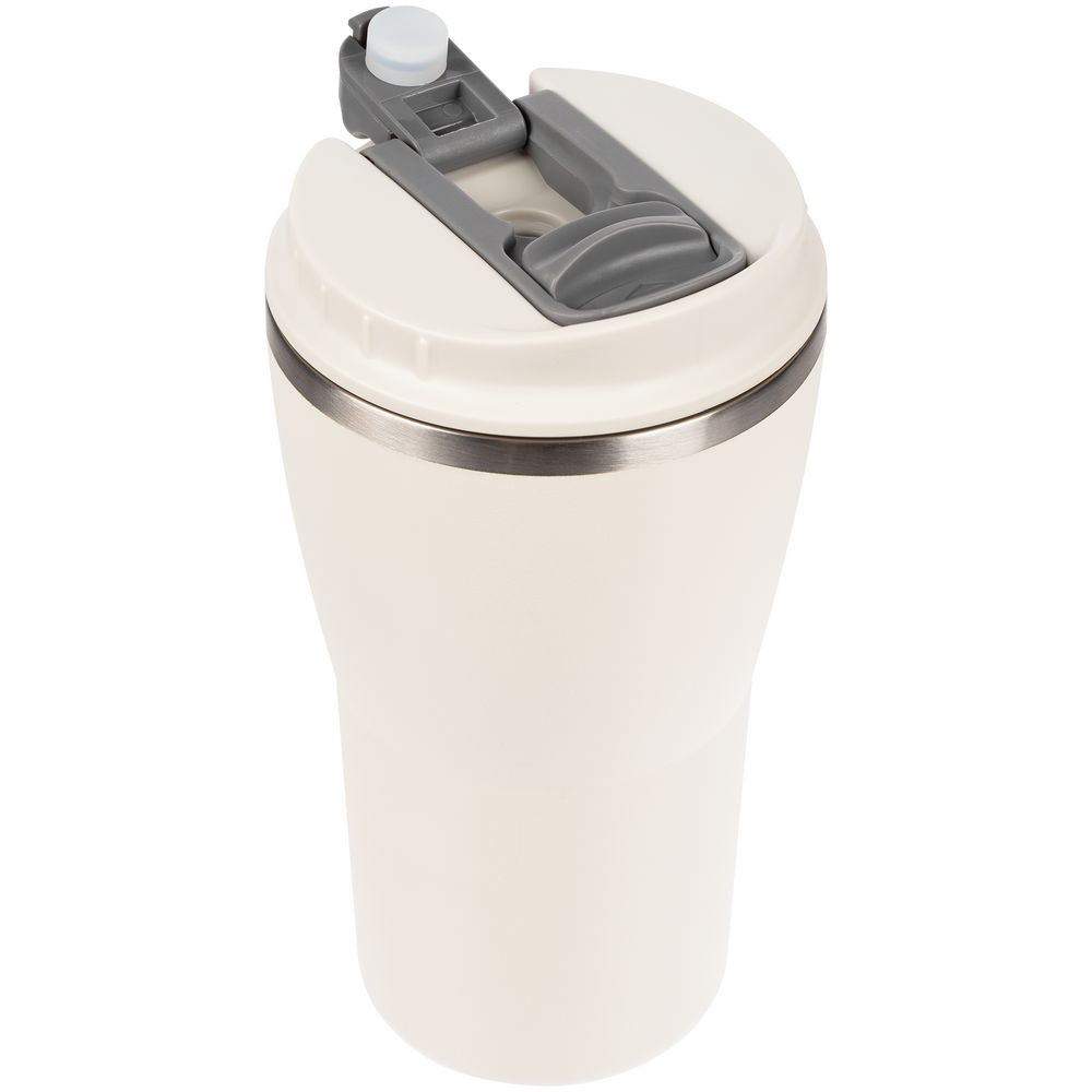 Термостакан Sapporo, белый (молочный) — изображение 6