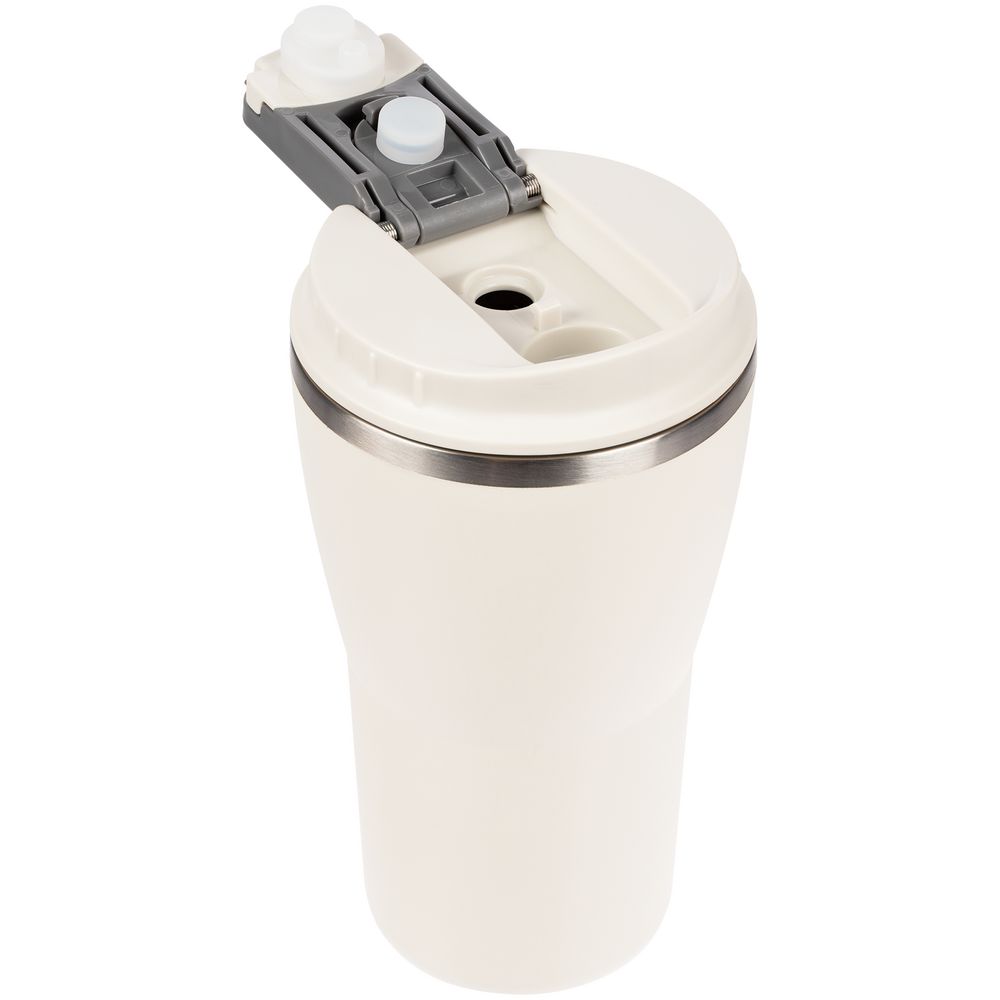 Термостакан Sapporo, белый (молочный) — изображение 7