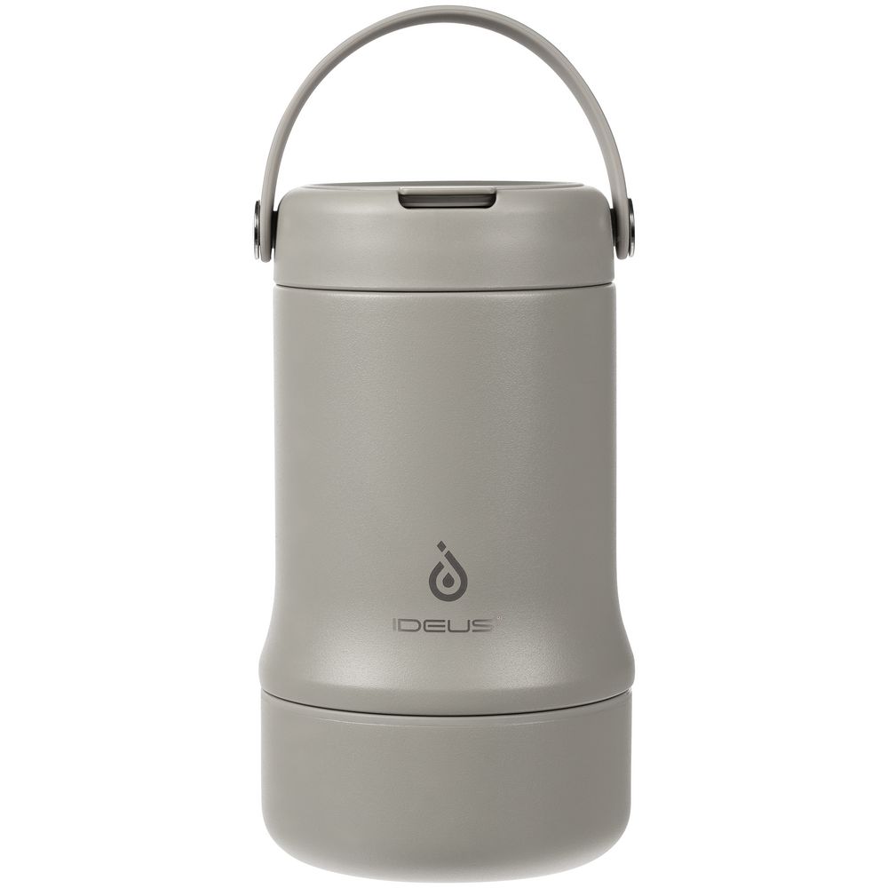 Термос для еды Tabenodo, серый — изображение 2