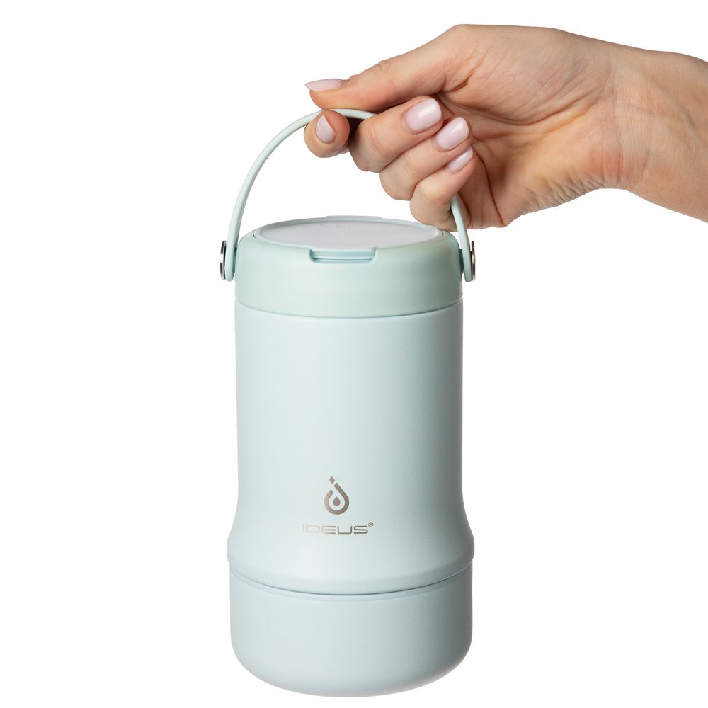 Термос для еды Tabenodo, голубой — изображение 11