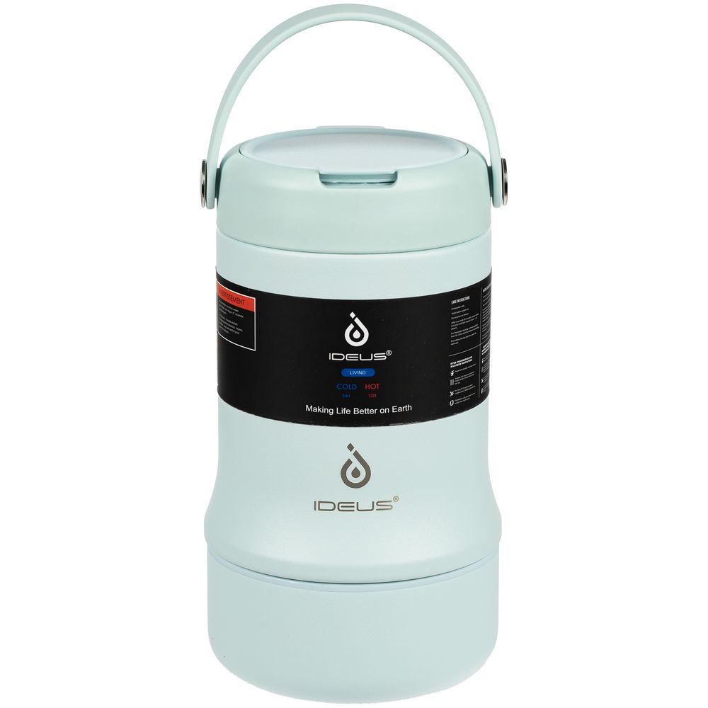 Термос для еды Tabenodo, голубой — изображение 3