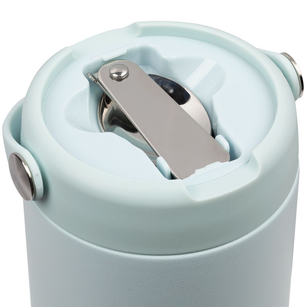 Термос для еды Tabenodo, голубой — изображение 4