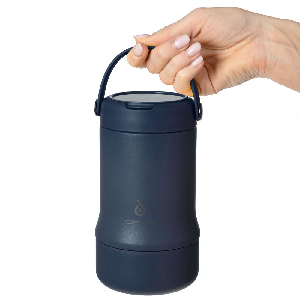 Термос для еды Tabenodo, темно-синий — изображение 10