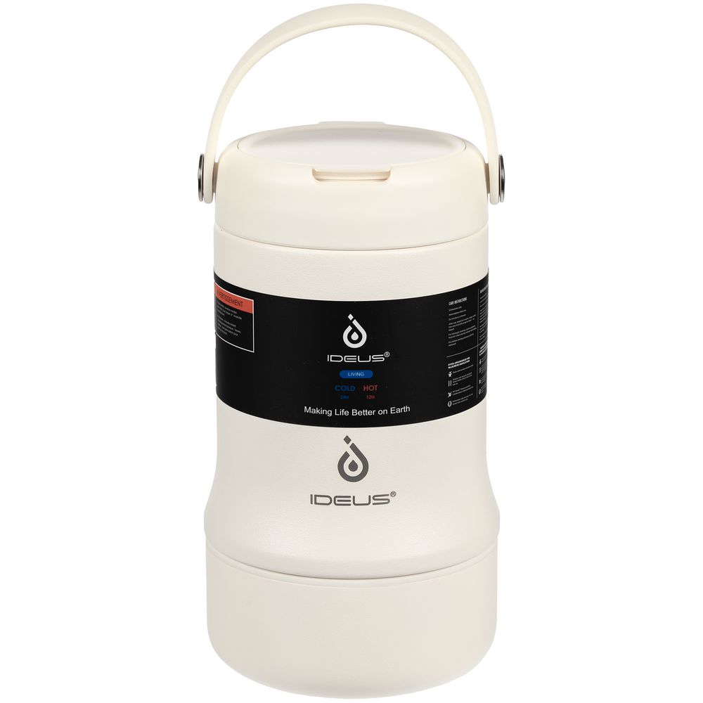 Термос для еды Tabenodo, белый (молочный) — изображение 3