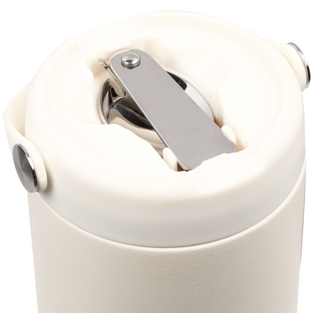 Термос для еды Tabenodo, белый (молочный) — изображение 4