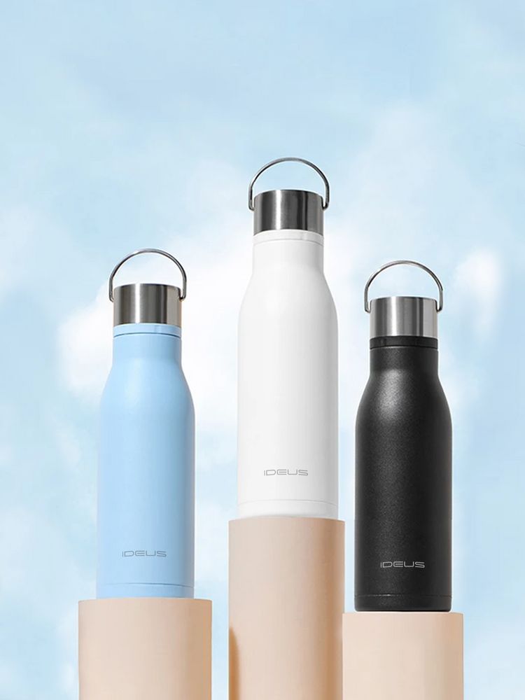 Термобутылка Tabenodo, голубая — изображение 8