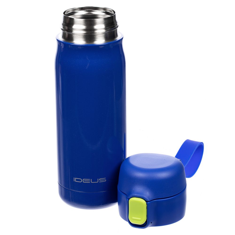 Термобутылка One Touch, синяя — изображение 4