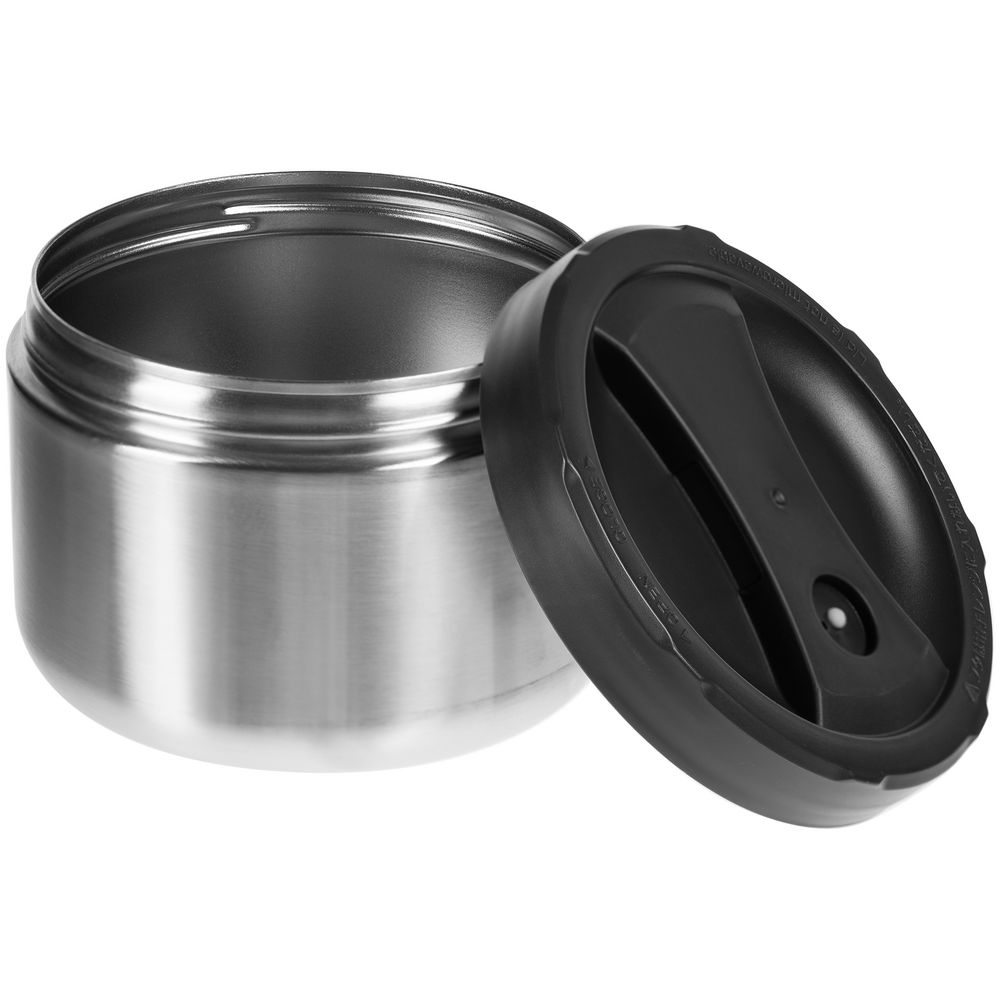 Термос для еды Jiayi в термочехле, черный — изображение 9