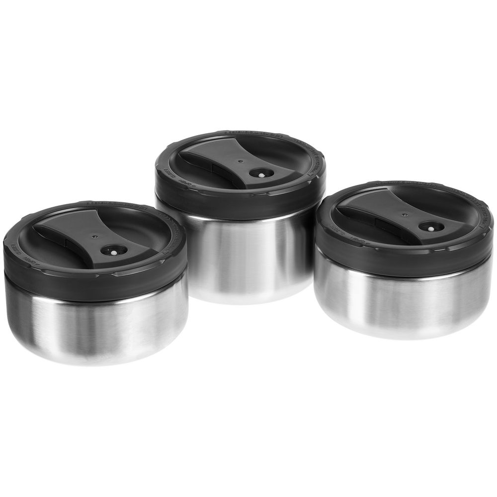 Термос для еды Jiayi в термочехле, черный — изображение 5