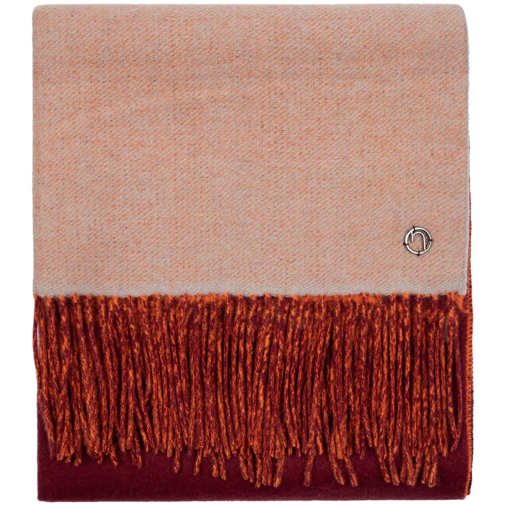 Палантин Charming, коричневый с оранжевым — изображение 2