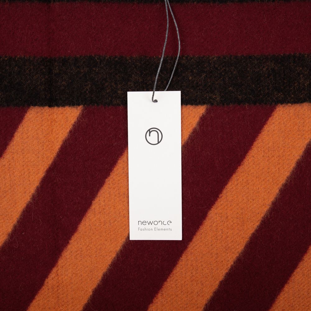 Палантин Charming, коричневый с оранжевым — изображение 10