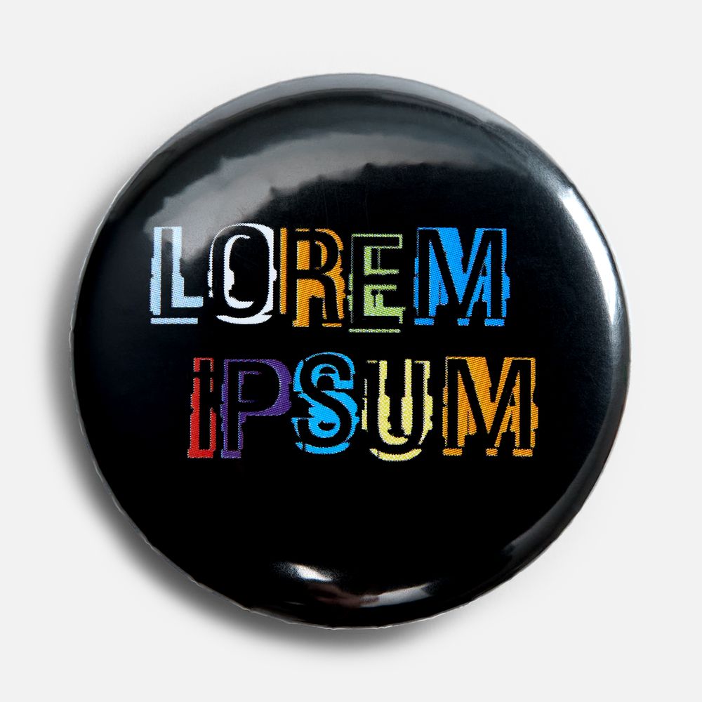 Значок закатной Pinback Print, М — изображение 3