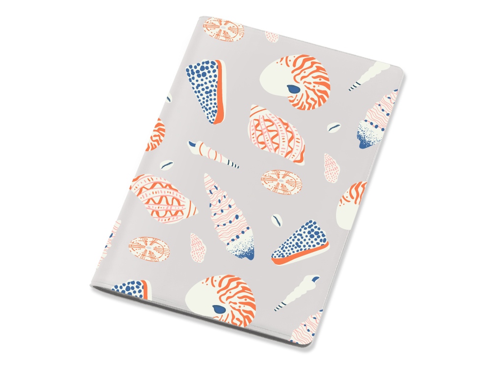 Обложка для паспорта базовая с возможностью полноцветной УФ-печати, софт-тач — изображение 4