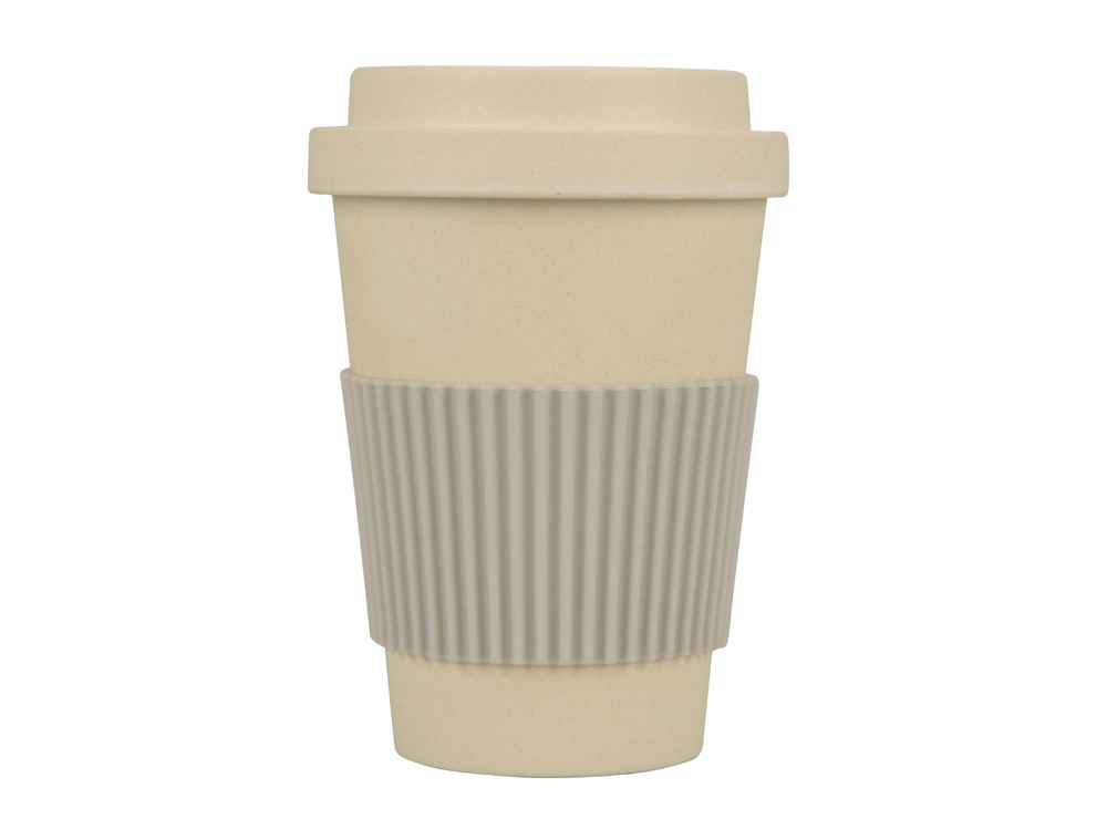 Термокружка Muffin из натуральных волокон, бежевый — изображение 2