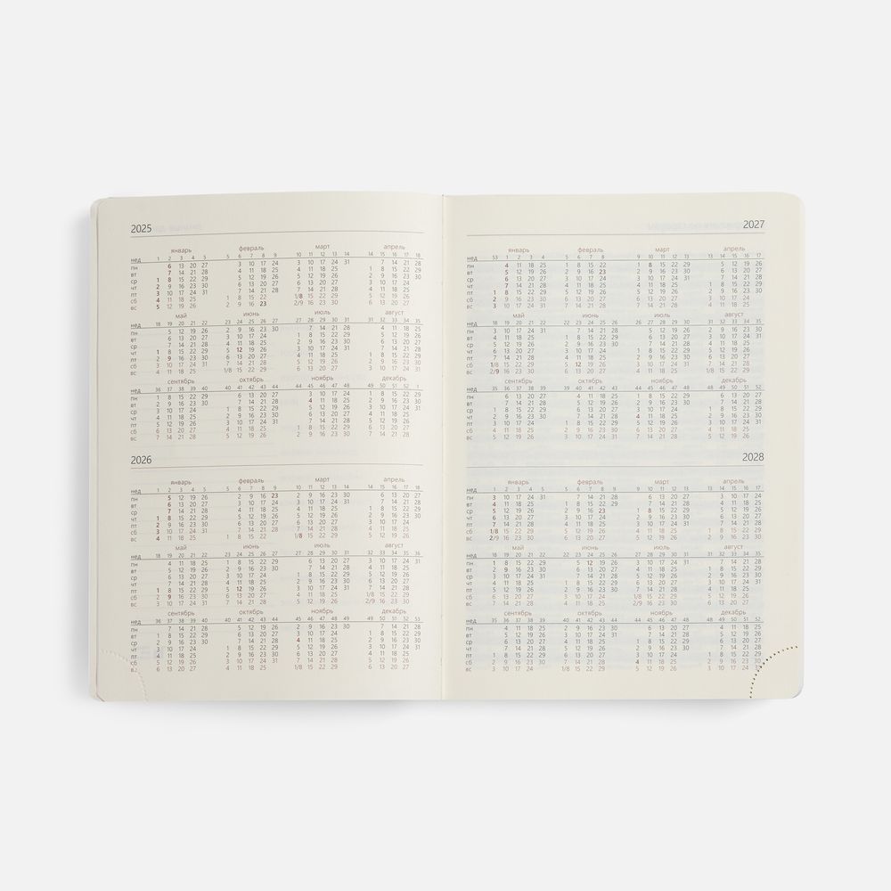 Ежедневник Capital, недатированный, бирюзовый — изображение 6