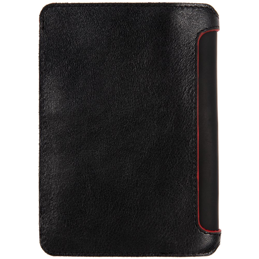 Автобумажник Arrival, черный с красным — изображение 4