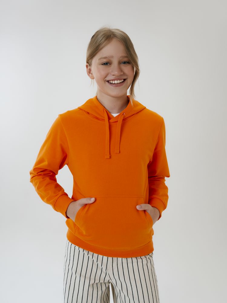 Худи детское Kirenga Kids 2.0, оранжевое — изображение 3