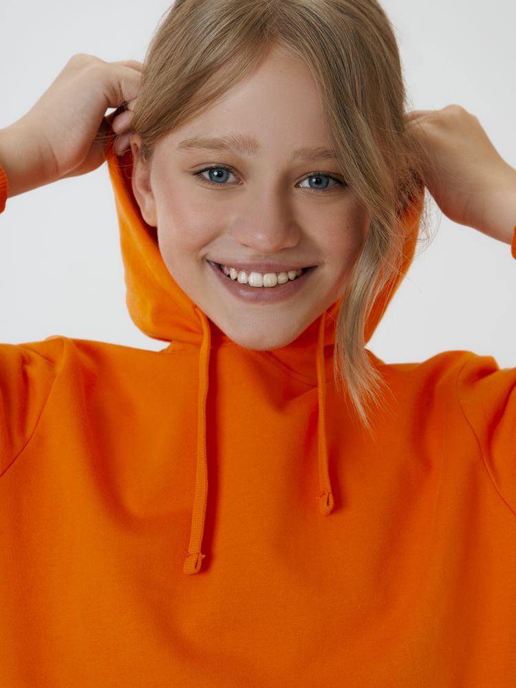 Худи детское Kirenga Kids 2.0, оранжевое — изображение 5
