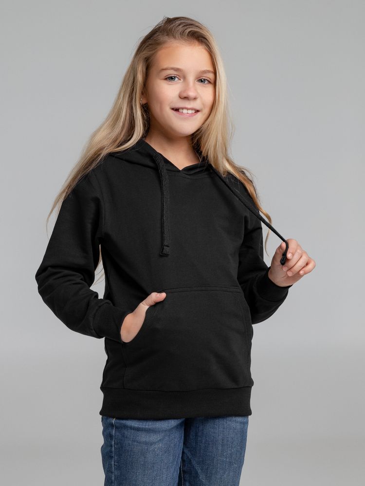 Худи детское Kirenga Kids 2.0, черное — изображение 7