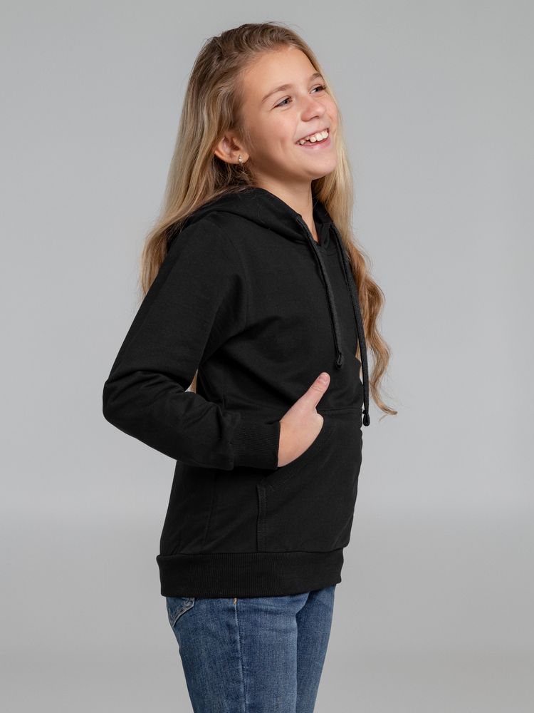 Худи детское Kirenga Kids 2.0, черное — изображение 9