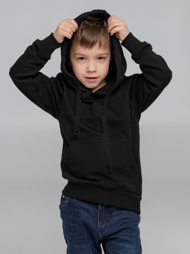 Худи детское Kirenga Kids 2.0, черное — изображение 5