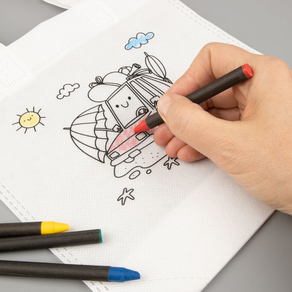 Сумка для раскрашивания Create, белая — изображение 5