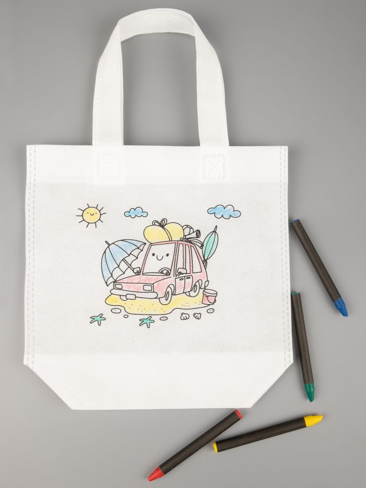 Сумка для раскрашивания Create, белая — изображение 6