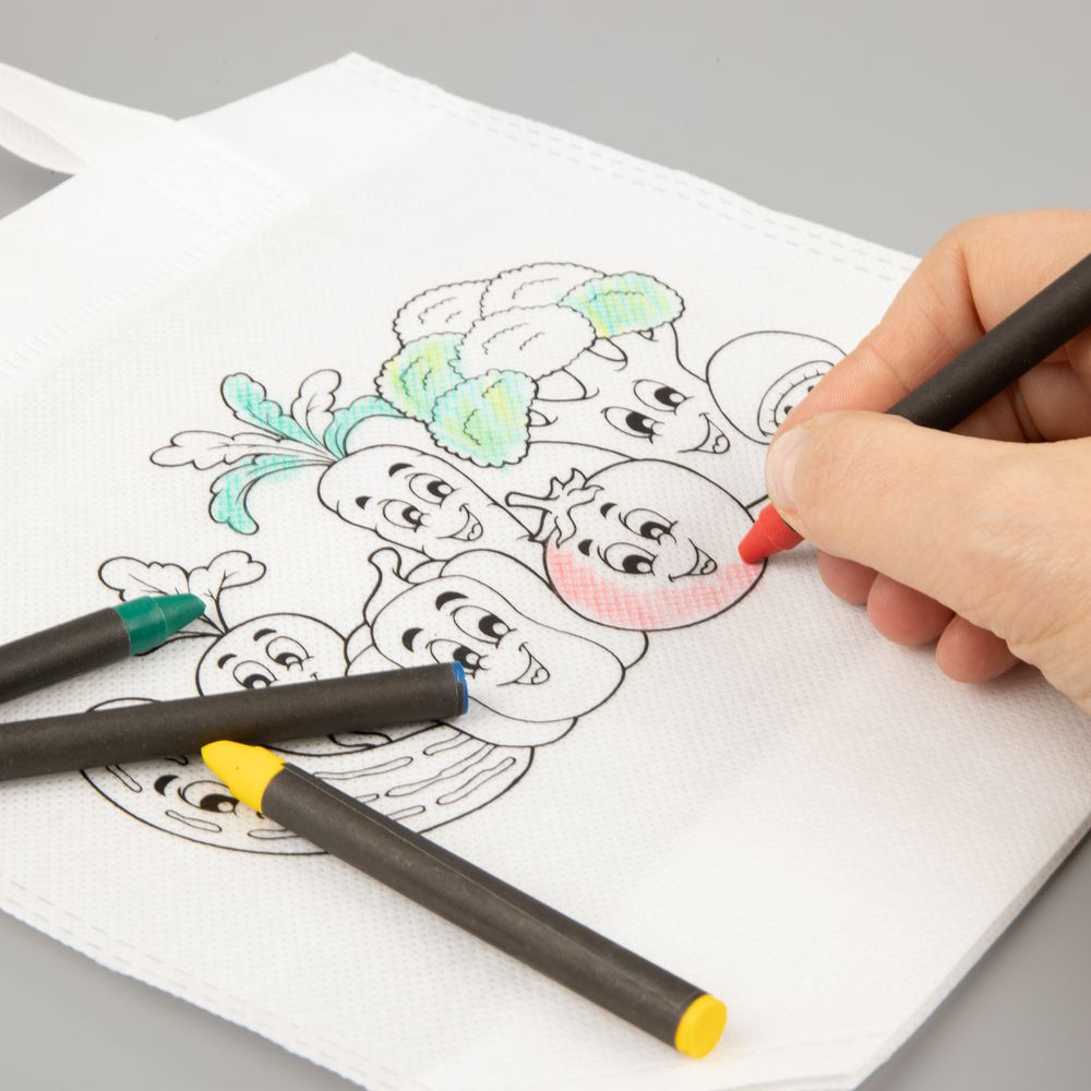 Сумка для раскрашивания Create, белая — изображение 7