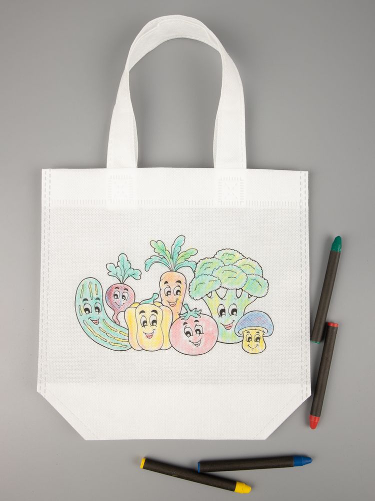 Сумка для раскрашивания Create, белая — изображение 8