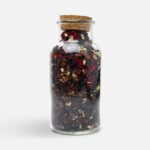 Чай «Сокочай», черный с соком ананаса с вишней, цветками и коркой граната и лемонграссом