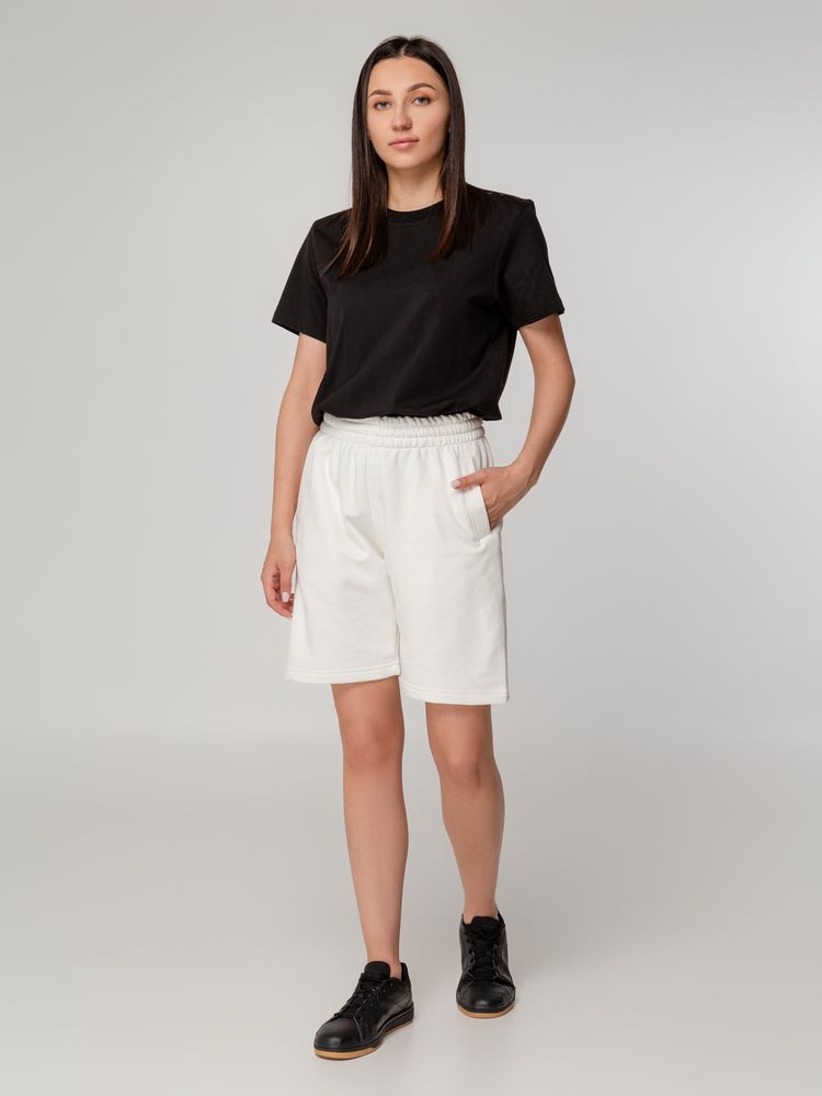 Шорты Terry, молочно-белые — изображение 8