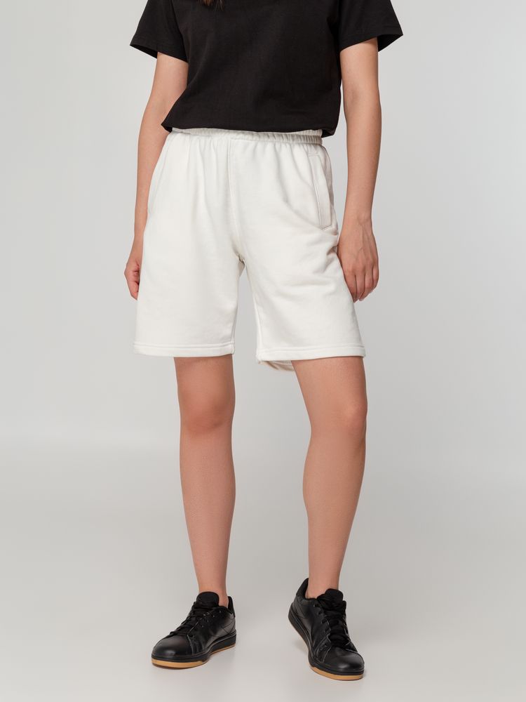 Шорты Terry, молочно-белые — изображение 9