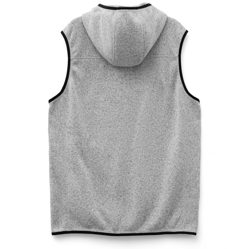 Жилет с капюшоном унисекс Gotland, серый — изображение 2