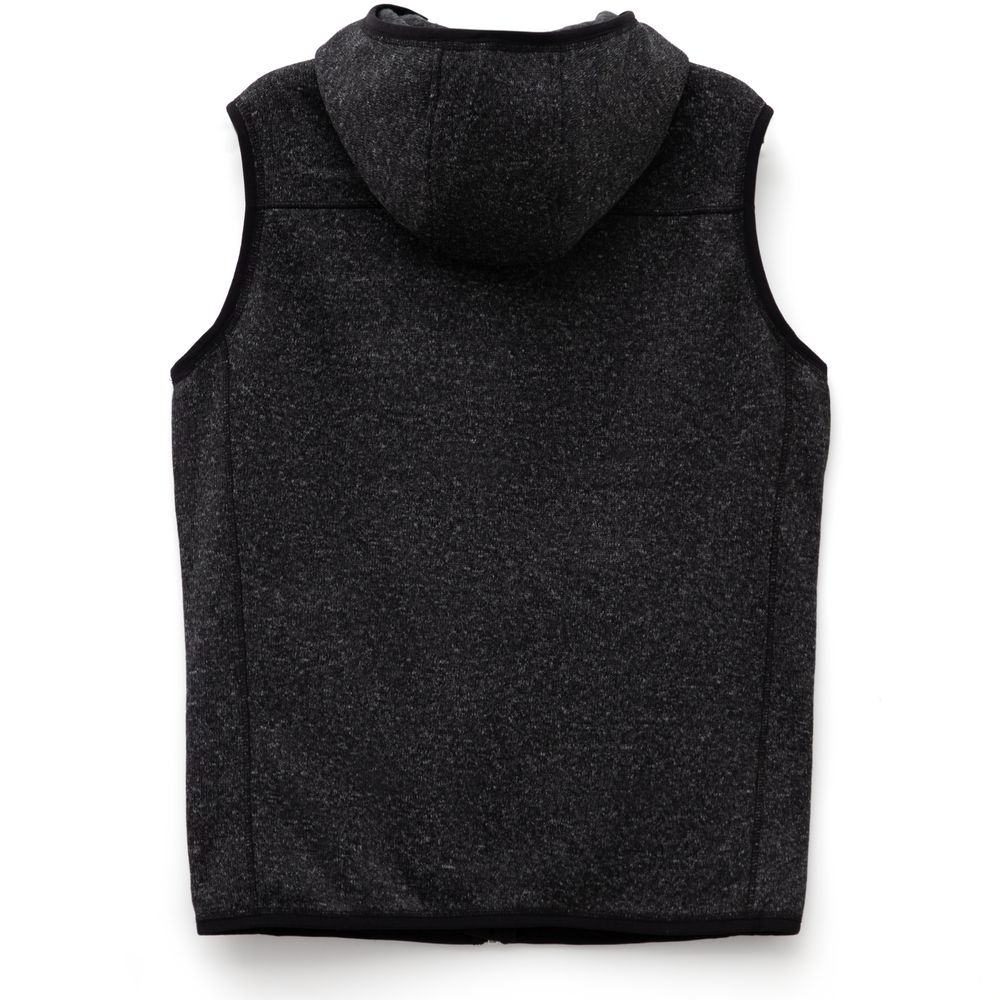 Жилет с капюшоном унисекс Gotland, черный — изображение 2