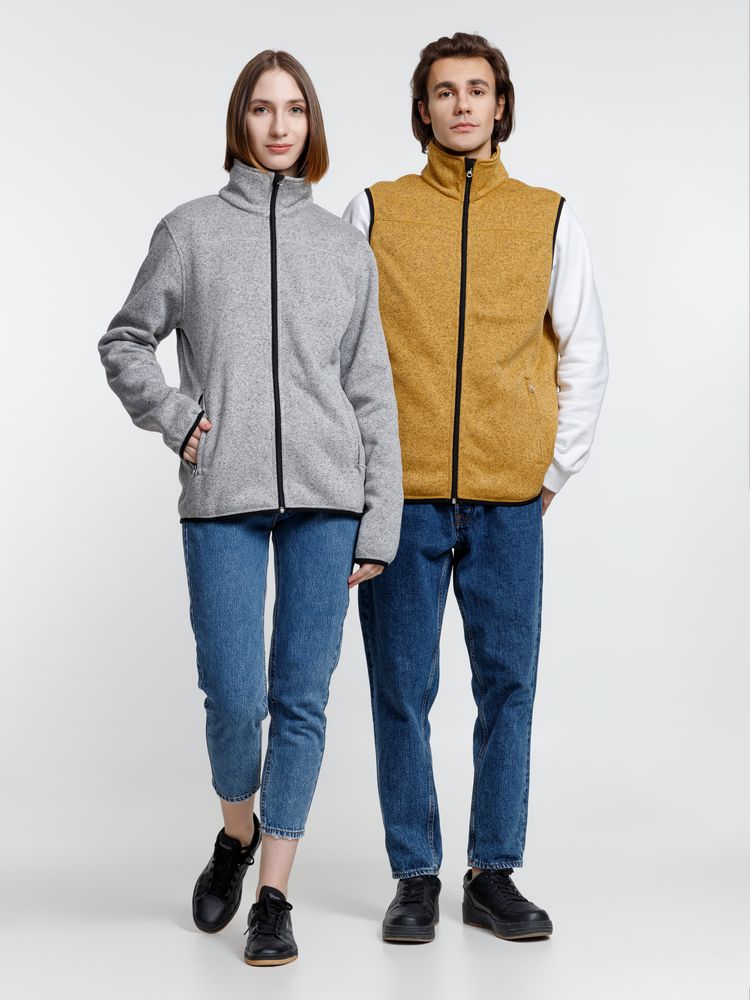 Жилет унисекс Gotland, горчичный — изображение 11